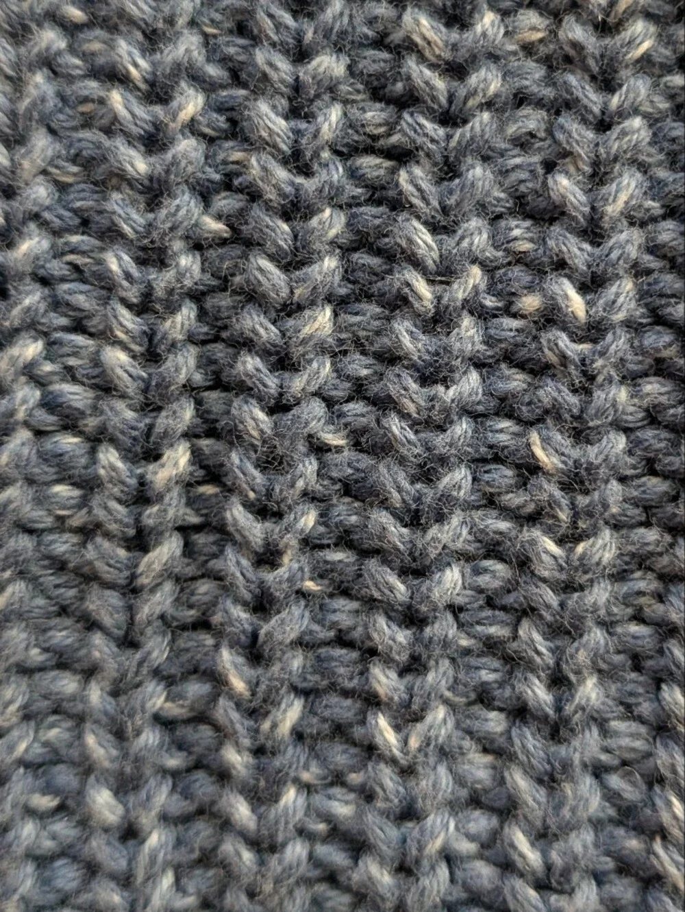 L.L. Bean Men's Heathered Slate Blue Crewneck Sweater